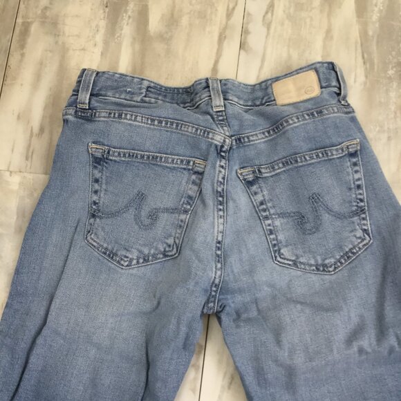 AG Anthropologie Ex-Boyfriend Slouch Slim Jean 25 - Picture 7 of 9